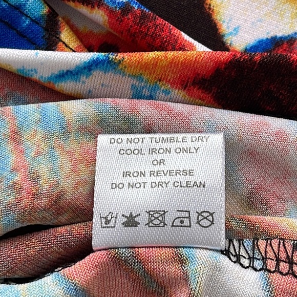 Erin London Women’s Tops multi color 3/4 sleeves blouse size XXL - Picture 8 of 8